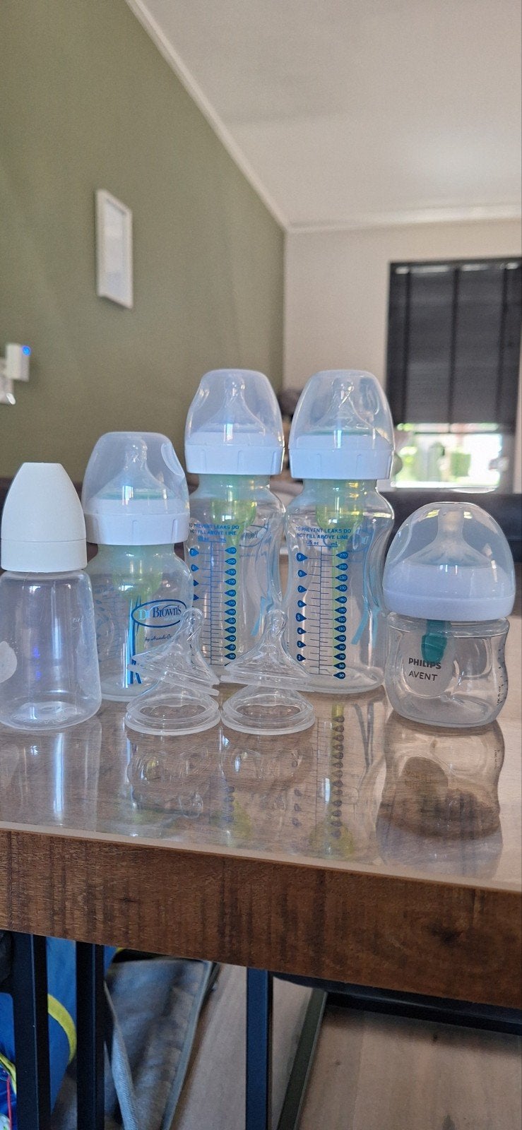 Babyflessen incl. Dr. Brown's startpakket en Philips Avent, Ophalen, Zo goed als nieuw, Overige typen