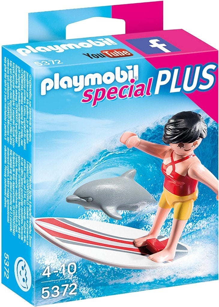 🎁 Playmobil 5372 - Surfer met dolfijn 🎁, Ophalen of Verzenden, Nieuw
