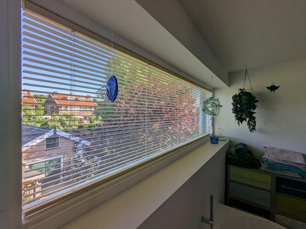 Luxaflex zacht geel, Ophalen, 227 cm, Geel, 68 cm