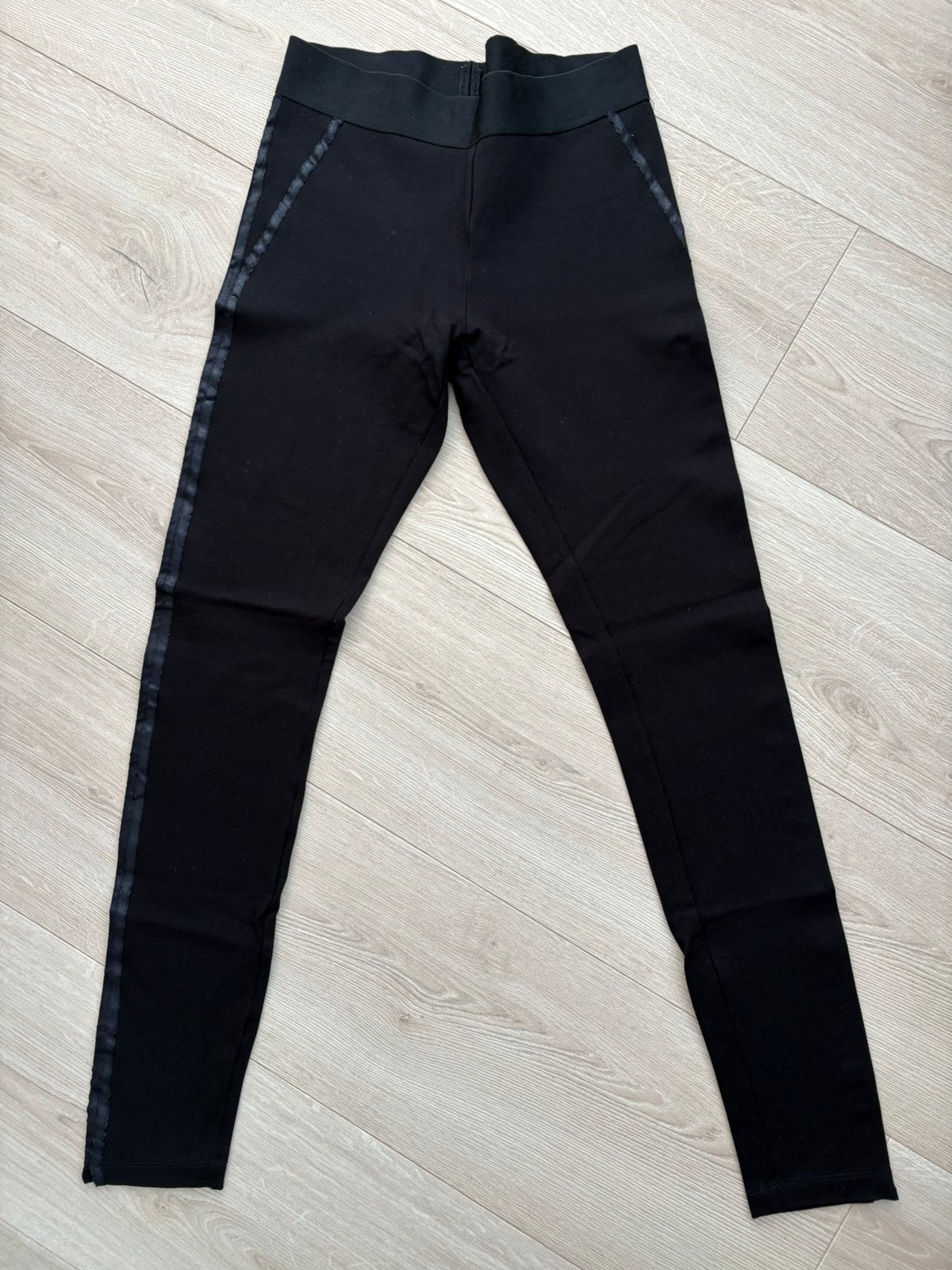 Legging Geishia zwart, maat S, Legging, Maat 36/38 (S), Zwart, Nieuw