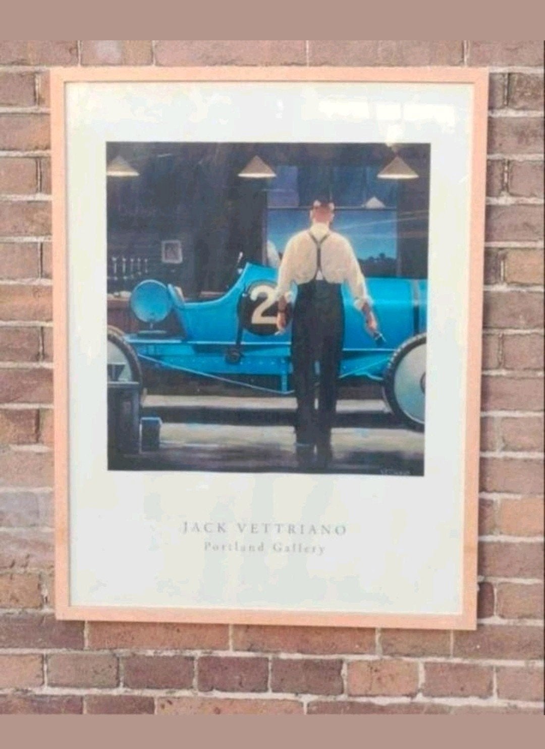 Jack Vettriano in Lijst 63x83 cm, Ophalen