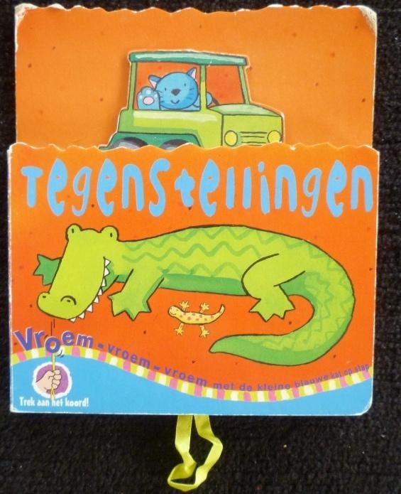 Vroem-vroem-vroem met de kleine kat op stap-Tegenstellingen", Ophalen of Verzenden, Zo goed als nieuw, Jongen of Meisje, Fictie algemeen