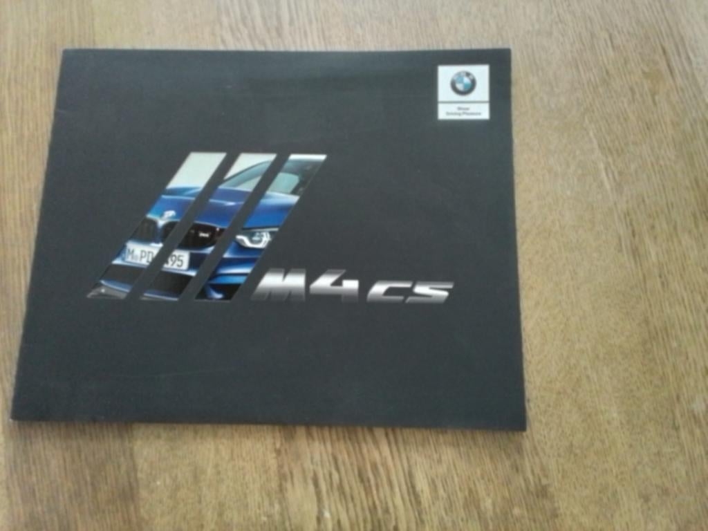 Folder BMW M4 CS, Ophalen of Verzenden, BMW