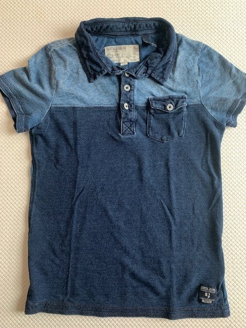 Polo shirt van Garcia jeans , maat 128 / 134 zgan (Y461), Garcia Jeans, Ophalen of Verzenden, Zo goed als nieuw, Shirt of Longsleeve