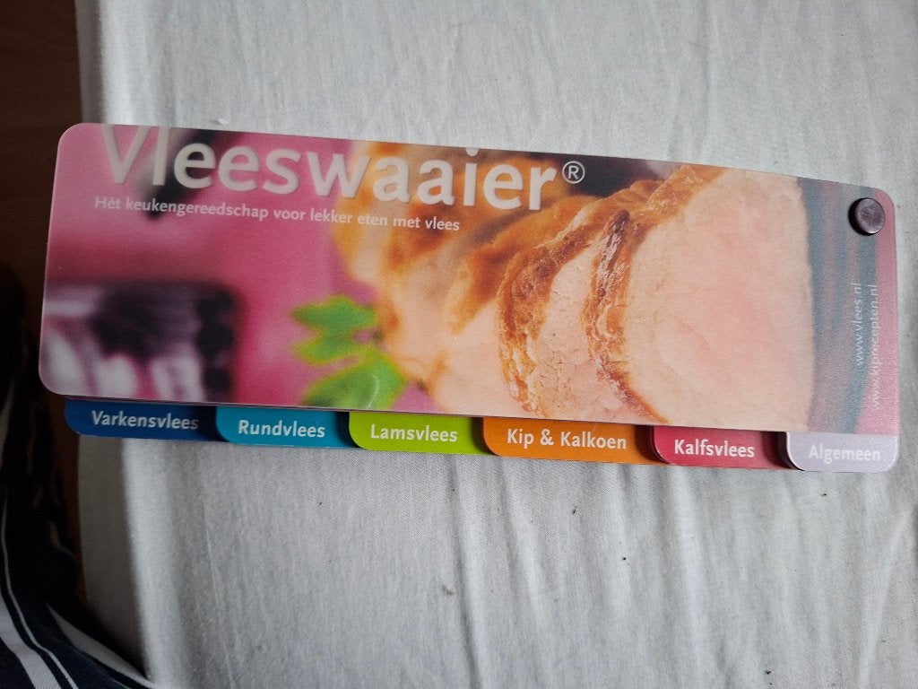 Vleeswaaier, Boeken, Ophalen of Verzenden