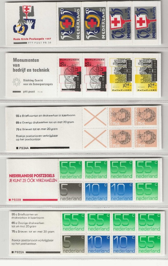 Nederlandse postzegels: Rode Kruis, Monumenten, Zomerzegels, Ophalen of Verzenden, Euro's, Setje