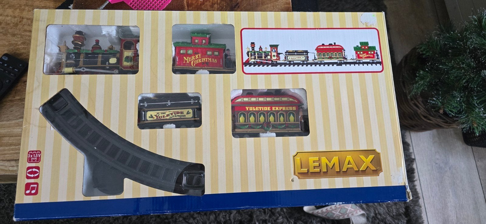 Lemax yuletide express Kersttrein kerst, Ophalen, Zo goed als nieuw