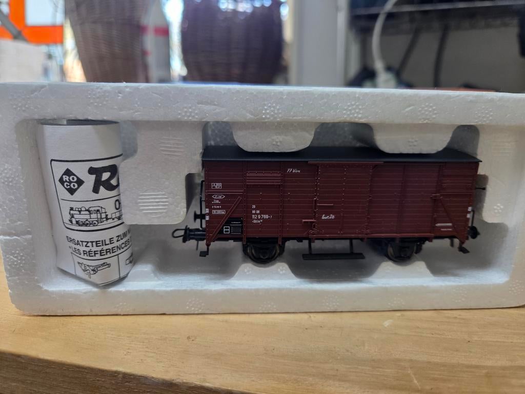 Roco DB 47270 Gesloten Goederenwagon H0, Hobby en Vrije tijd, Ophalen of Verzenden