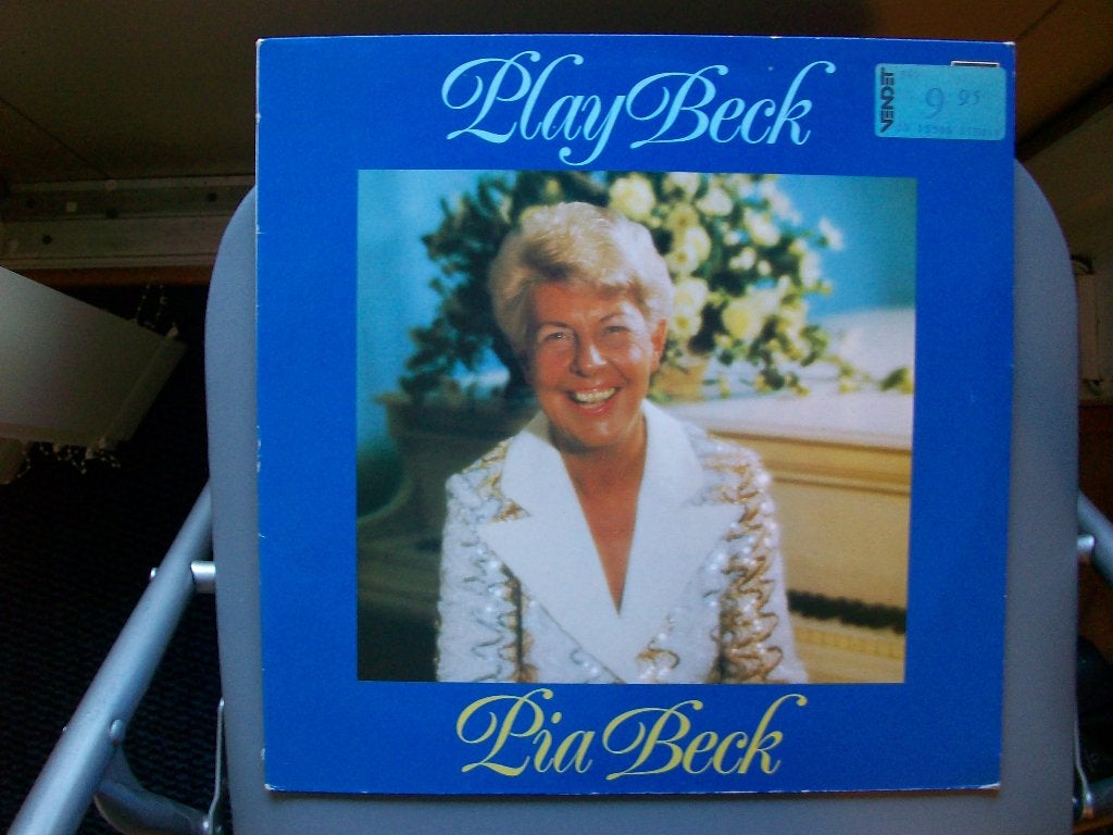 lp PIA BECK - Play Beck  1977, LP, Ophalen of Verzenden, Zo goed als nieuw, 12 inch