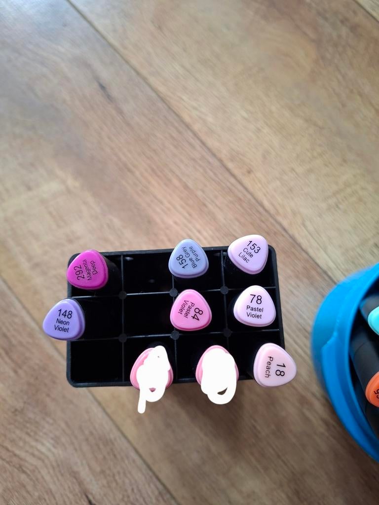 Decotime Twinmarkers dubbele. Per stuk 0,25, Ophalen of Verzenden, Zo goed als nieuw, Potlood of Stift