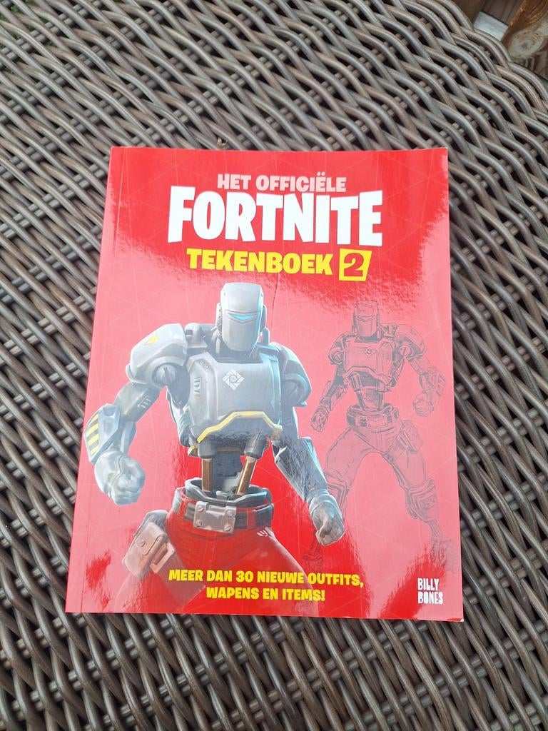 Het Officiële Fortnite Tekenboek 2, Ophalen of Verzenden, Nieuw, Boek of Gids