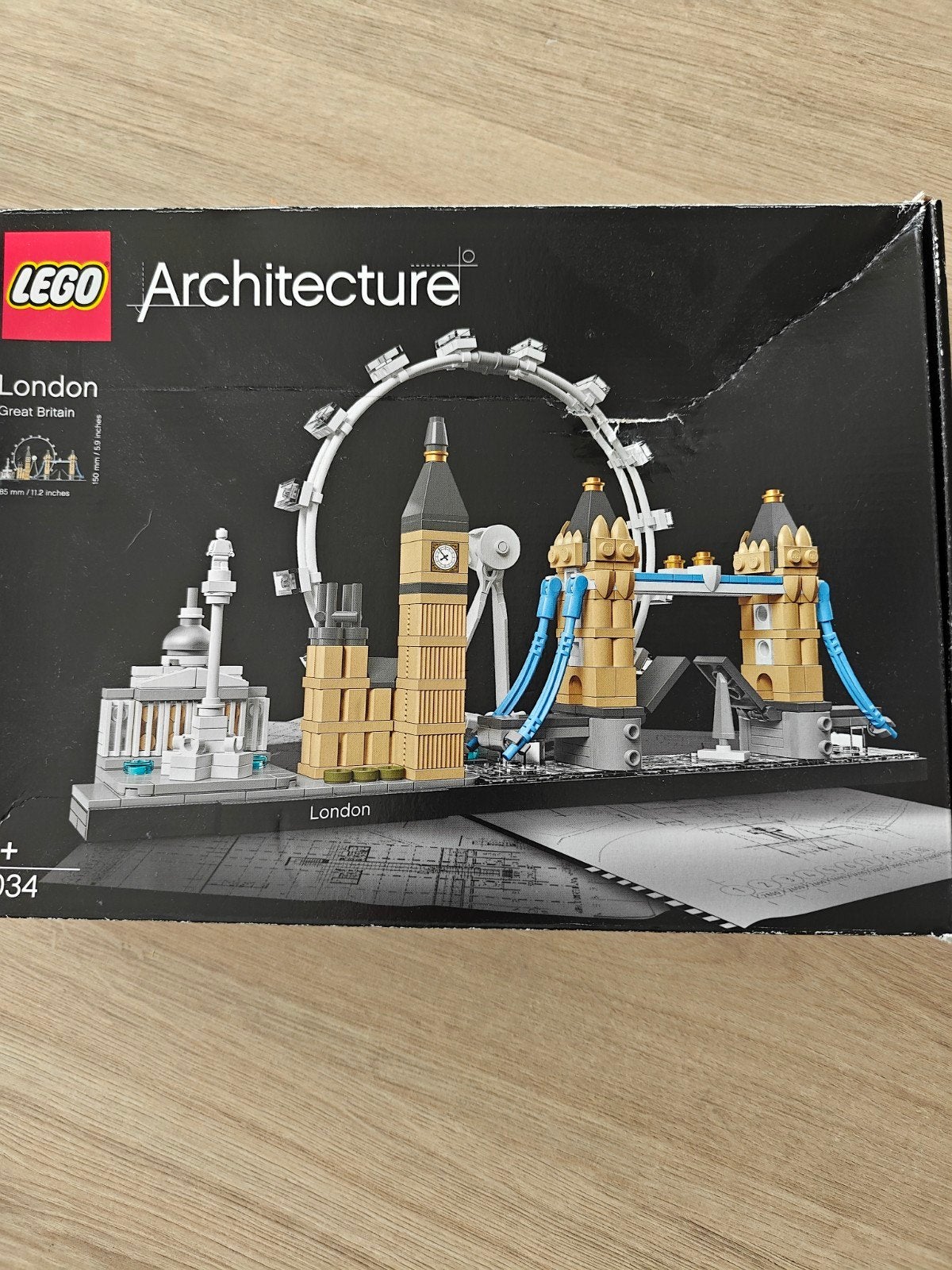 LEGO Architecture London Skyline 21034, Ophalen, Gebruikt