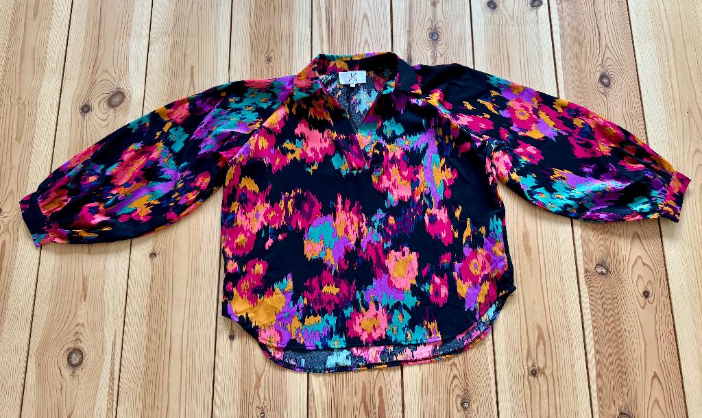 Blouse JS Millenium blouse - Zwart - Small / Maat 36 NIEUW, Kleding | Dames, Ophalen of Verzenden, Nieuw, Maat 36 (S), Zwart