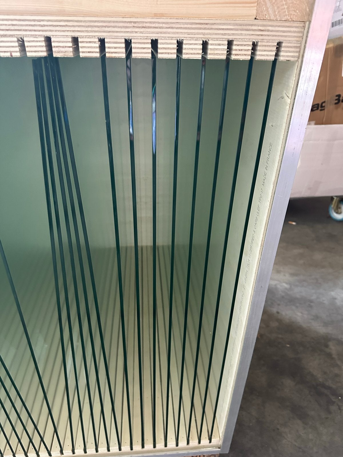 Nieuwe Glasplaten veiligheidsglas 800x800 mm - 42 stuks, Doe-het-zelf en Verbouw, Glas en Ramen, Minder dan 80 cm, 80 tot 120 cm