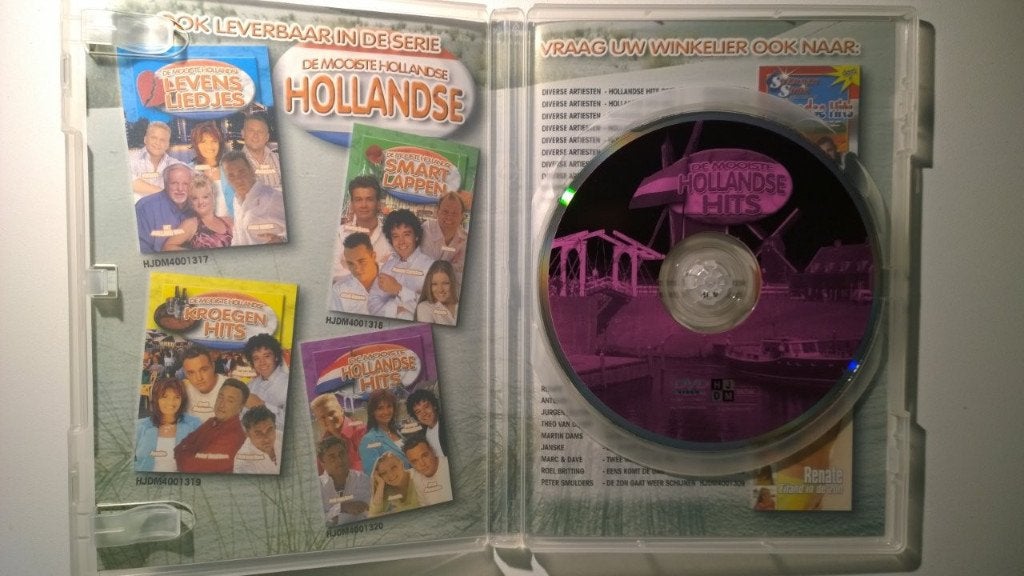 De Mooiste Hollandse Hits (DVD), Alle leeftijden, Ophalen of Verzenden, Zo goed als nieuw, Muziek en Concerten