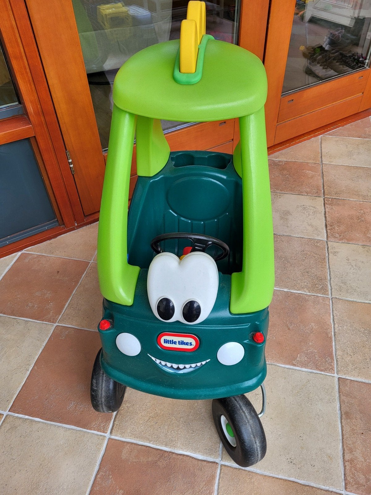 Little Tikes cozy coupe dino loopauto, Ophalen, Gebruikt, Loopvoertuig