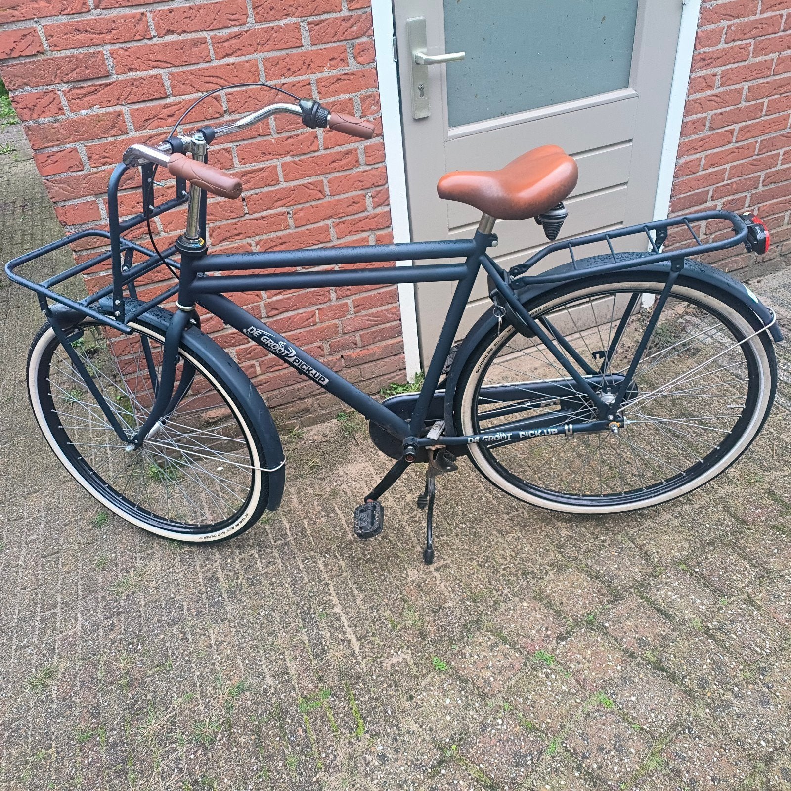 Pick-up herenfiets, Fietsen en Brommers, Terugtraprem, Gebruikt, Versnellingen, 57 tot 61 cm