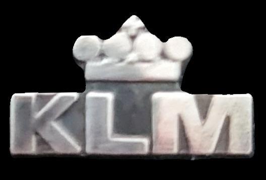 KLM speld met kroontje, Verzamelen, Speldjes, Pins en Buttons, Verzenden, Nieuw, Transport, Speldje of Pin