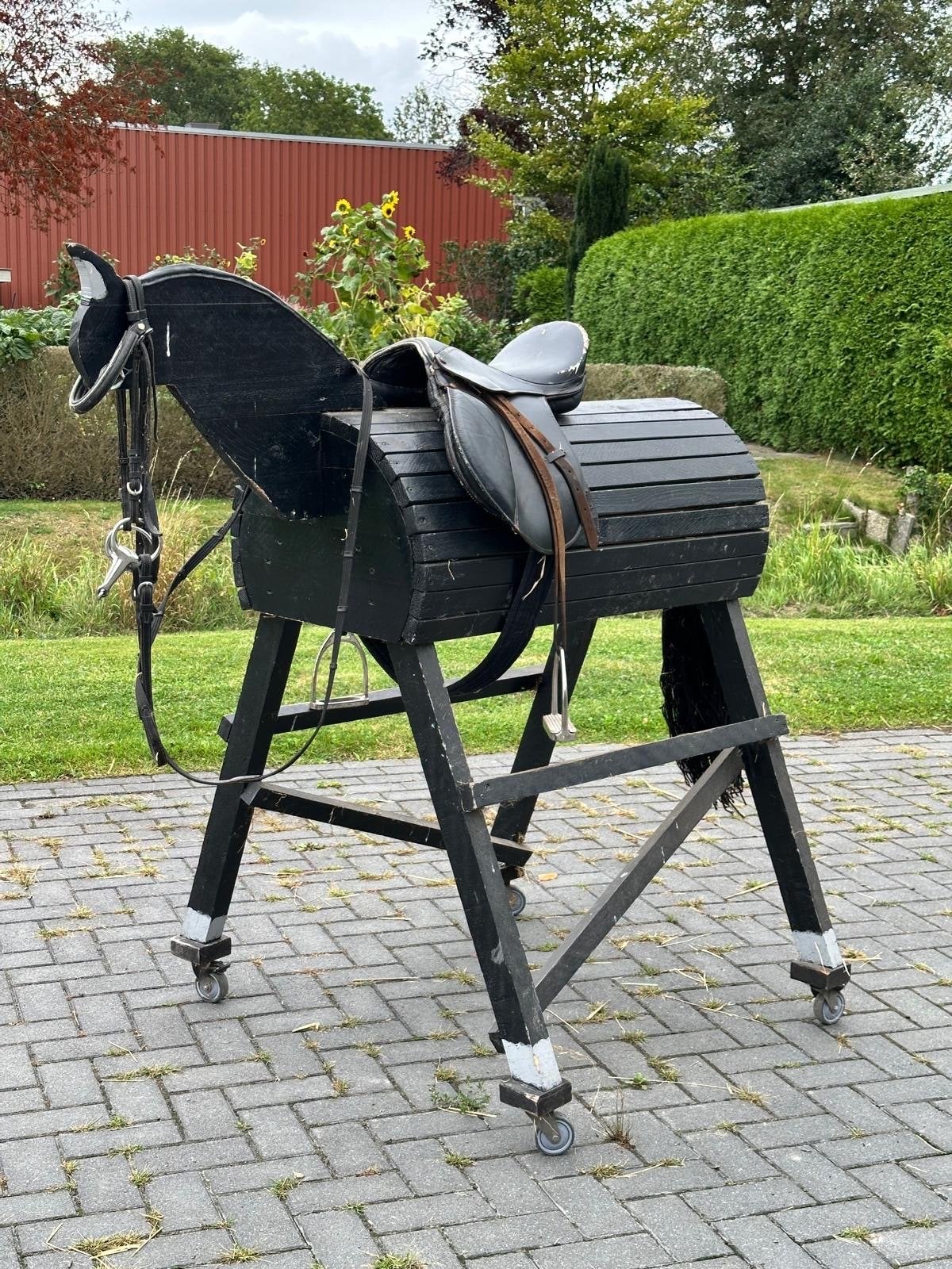 Houten speelpaard, Dieren en Toebehoren, Ophalen of Verzenden