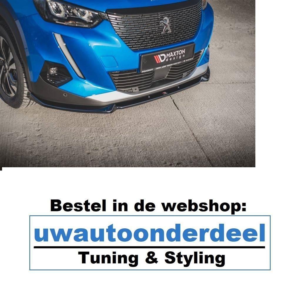 Maxton Design Peugeot 2008 Spoiler Lip Splitter, Auto diversen, Auto-accessoires, Nieuw, Verzenden
