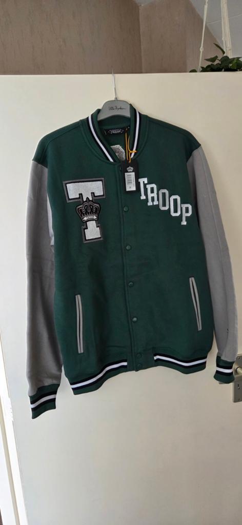 Nieuwe Troop Baseball Jack - Maat XL, Troop, Ophalen of Verzenden, Groen, Maat 56/58 (XL)