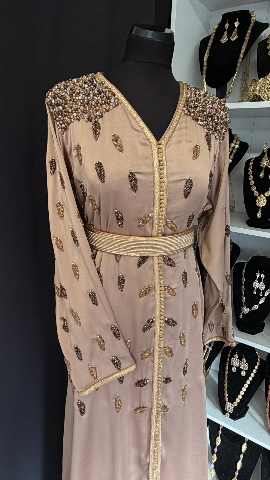 Takshita Marokkaanse jurk, Kleding | Dames, Ophalen of Verzenden, Zo goed als nieuw, Maat 42/44 (L), Overige typen