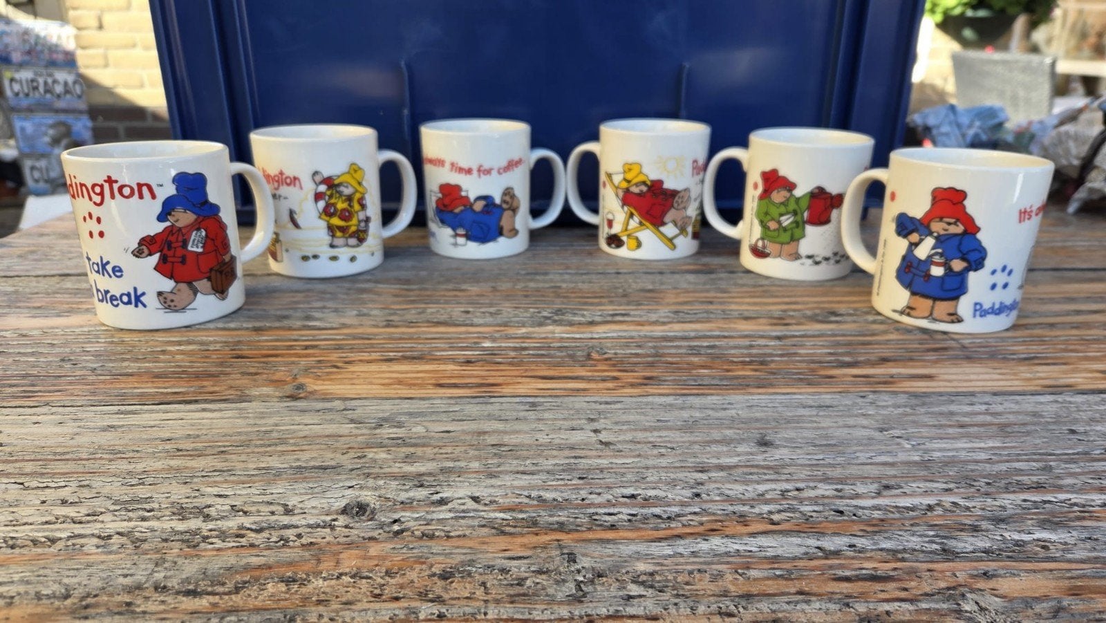 6 nieuwe Paddington Beer bekers - Leuk voor verzamelaars!, Overige typen, Nieuw, Ophalen of Verzenden, Steen/keramiek
