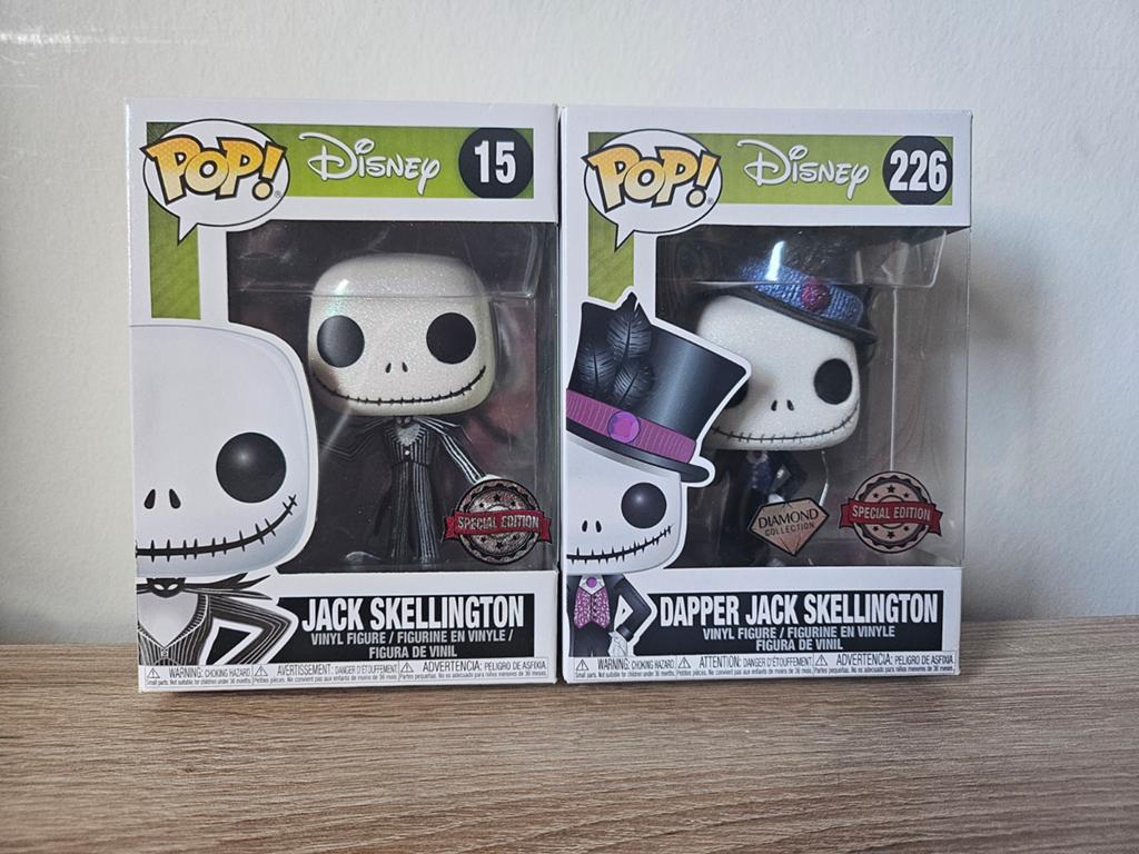 Nieuw: Funko POP! 2x Diamond Edition Jack Skellington, Verzenden, Nieuw