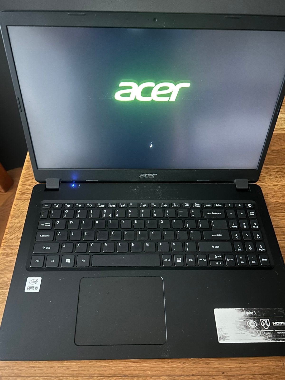 Acer aspire 3 10e gen i5, Ophalen, Gebruikt, 2 tot 3 Ghz, SSD