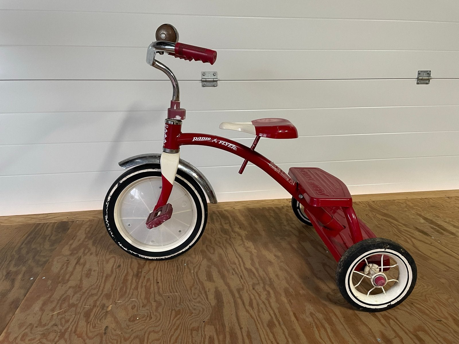 Vintage Radio Flyer Driewieler - Klassiek Rood, Fietsen en Brommers, Fietsen | Driewielers, Ophalen, Gebruikt
