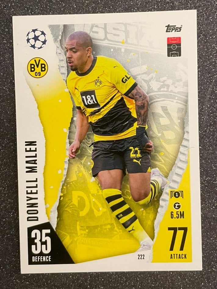 Topps MA 23/24    MALEN    BORUSSIA DORTMUND, Verzenden, Zo goed als nieuw, Meerdere plaatjes