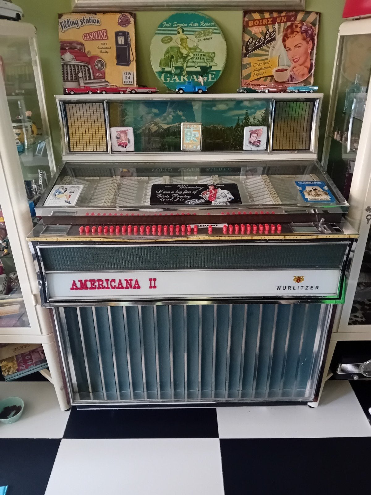 Wurlitzer Americana II Jukebox - Model 3200, Ophalen