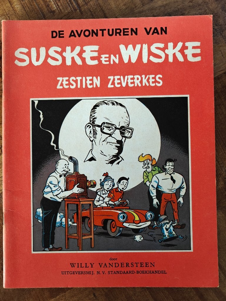 Suske en Wiske Zestien Zeverkes Pseudo-Facsimile uitgave, Willy Vandersteen, Eén stripboek, Ophalen of Verzenden, Zo goed als nieuw