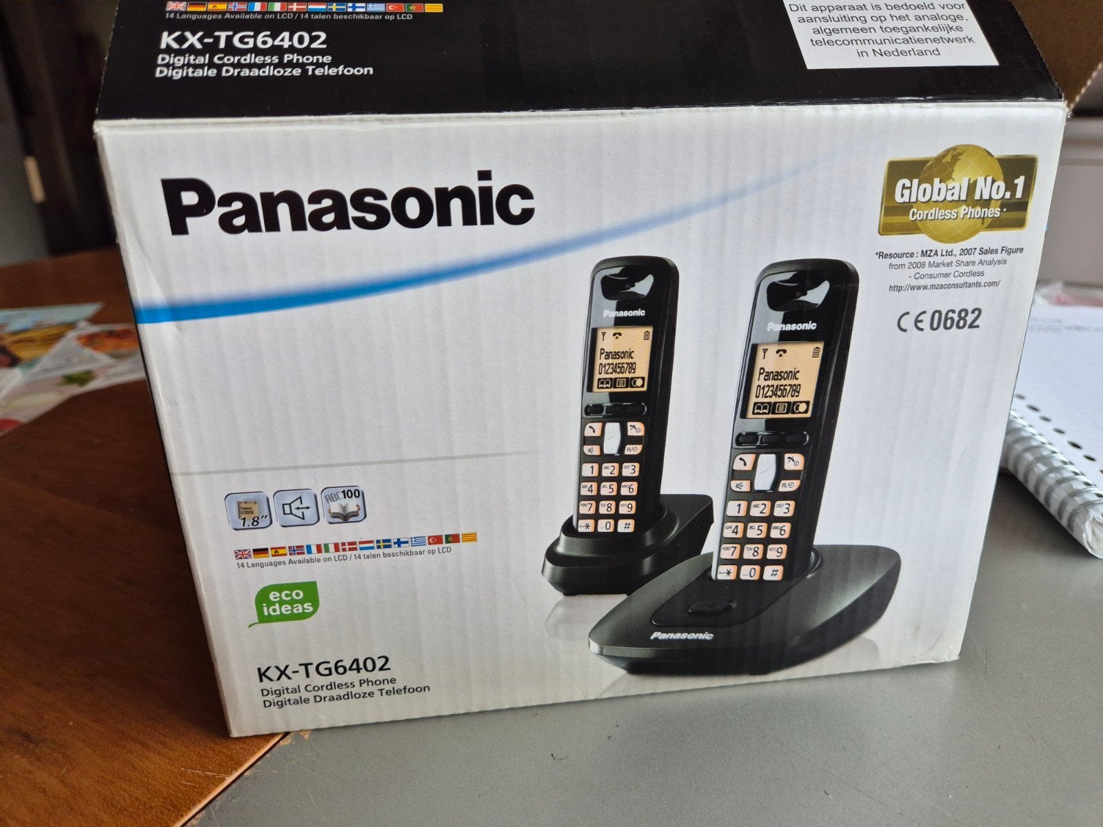 nieuwe telefoonset Panasonic KX-TG6402, Ophalen of Verzenden, Nieuw