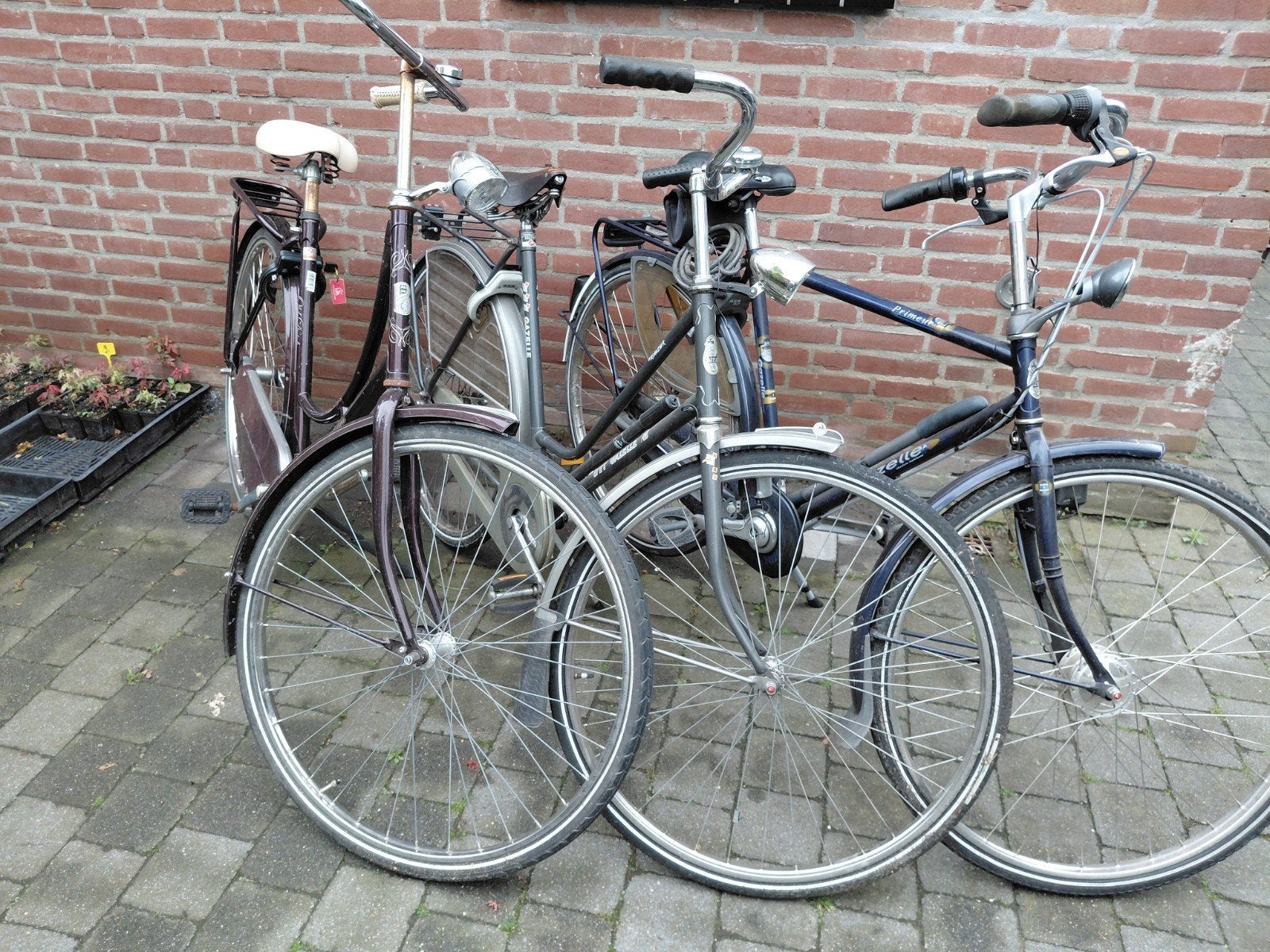 2 Gazelle en 1 Batavus fiets., Fietsen en Brommers, Fietsen | Heren | Herenfietsen, Ophalen, Gebruikt, Versnellingen, Gazelle