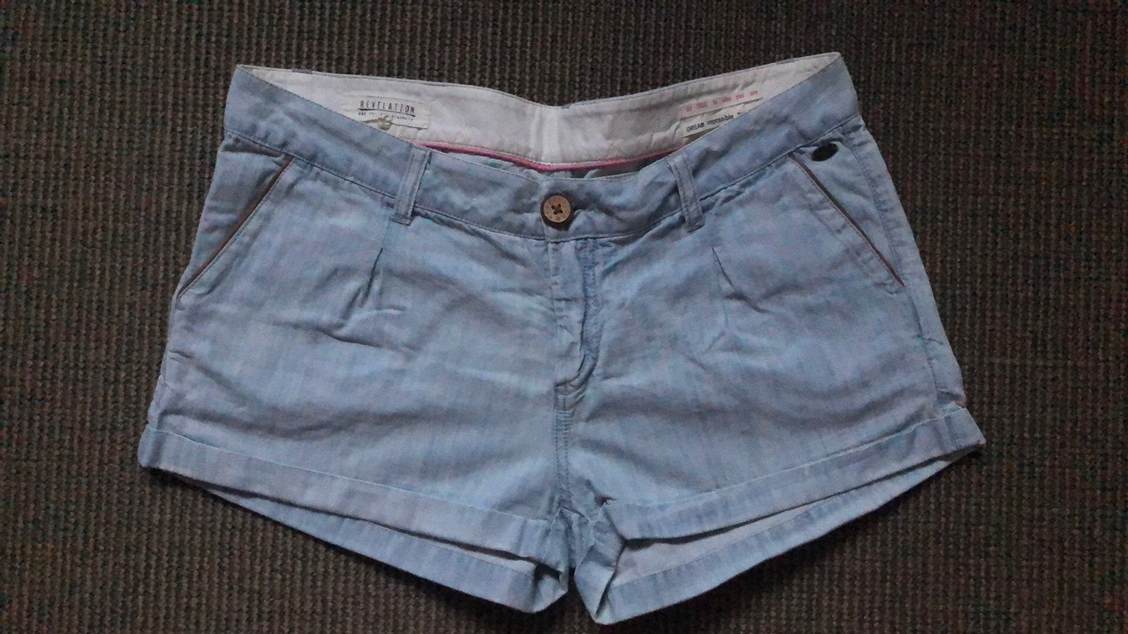 Korte broek, maat S, Kort, Blauw, Ophalen of Verzenden, Maat 36 (S)