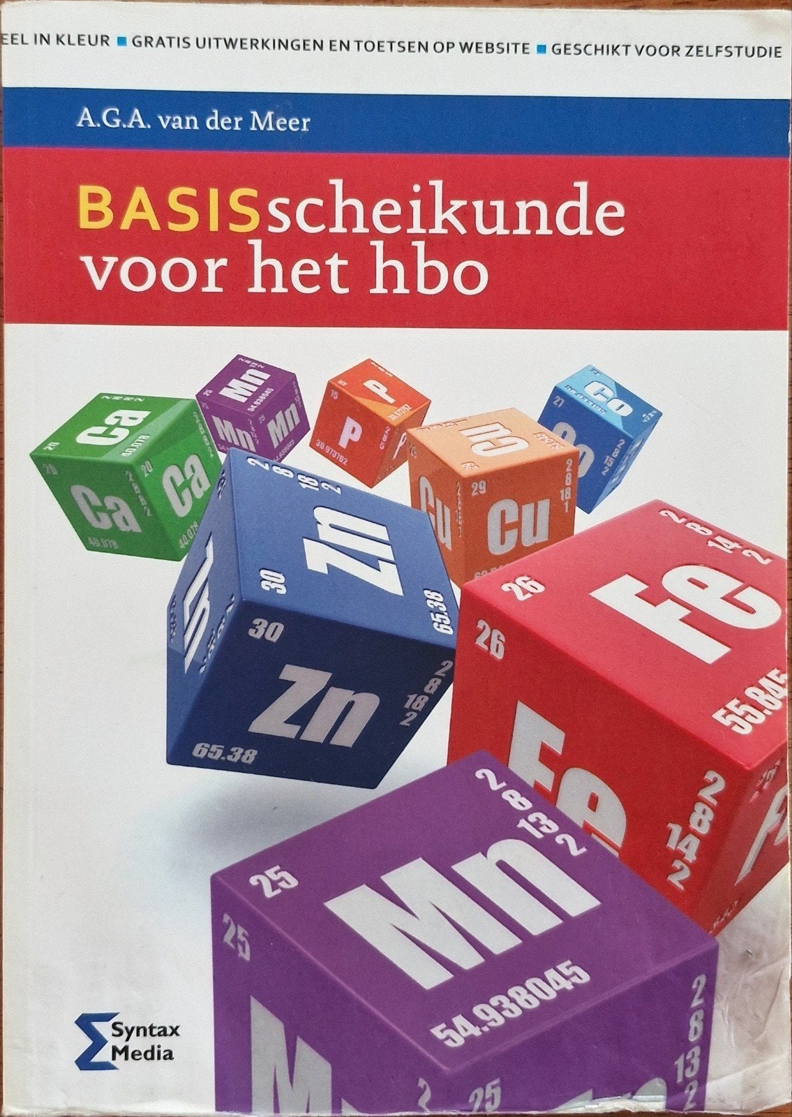BASISscheikunde voor het hbo - A.G.A. van der Meer, Boeken, Gelezen, A.G.A. van der Meer, Beta, HBO