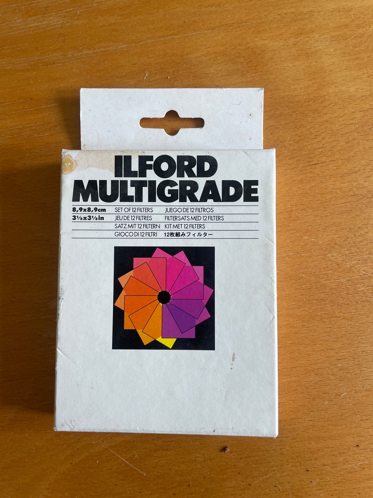 Ilford Multigrade Filters Set (12 stuks) voor doka, Overige merken, Gebruikt, Overige typen, Ophalen of Verzenden