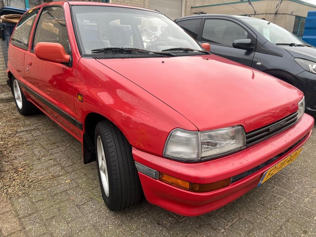 Daihatsu Charade 1.0 Ts-5 N9 1993 Rood, Auto's, Daihatsu, Voorwielaandrijving, Origineel Nederlands, Bedrijf, 375 kg