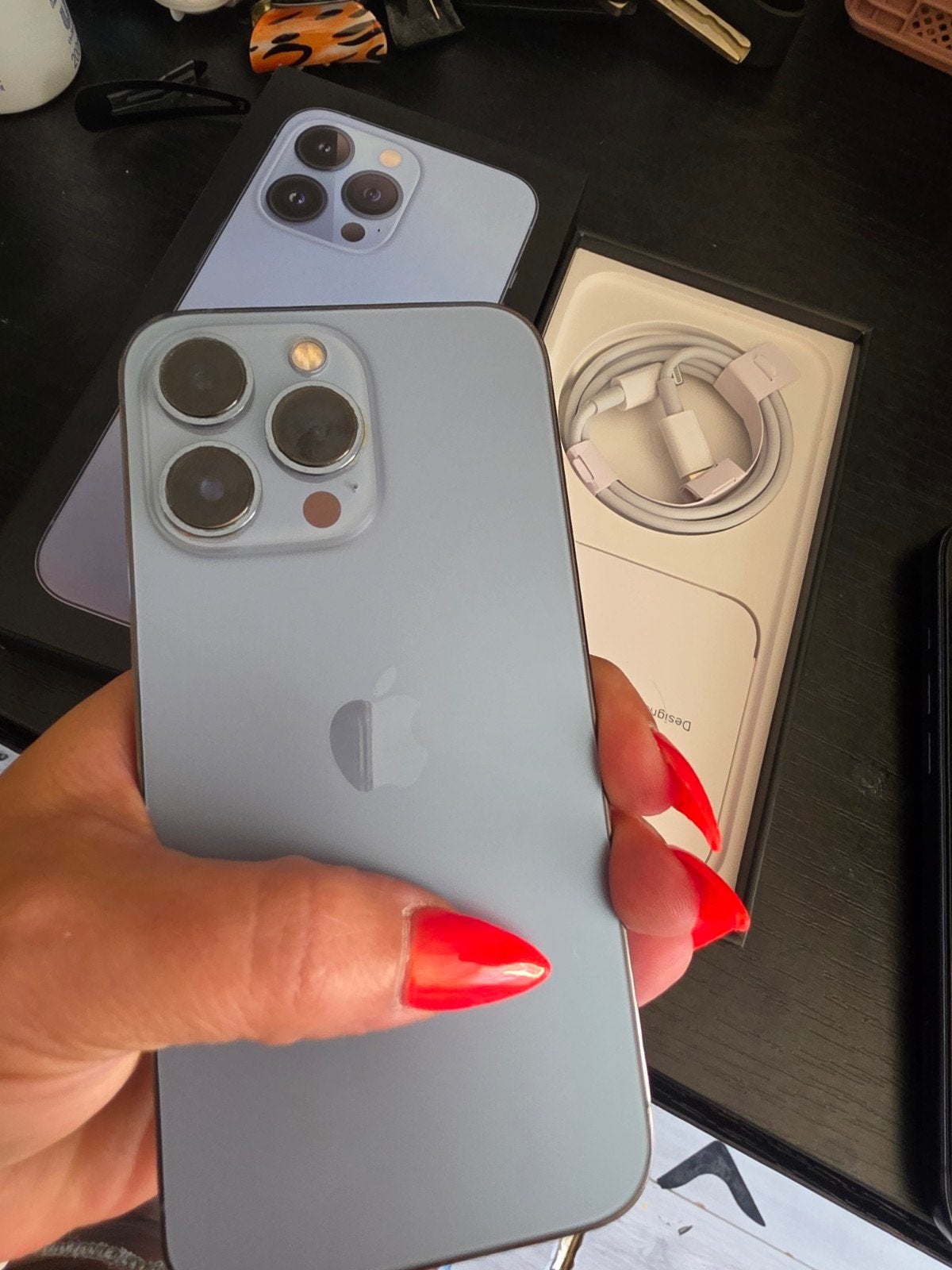 iPhone 13 Pro 256GB - Zo goed als nieuw, 256 GB, Blauw, Ophalen of Verzenden, Zo goed als nieuw