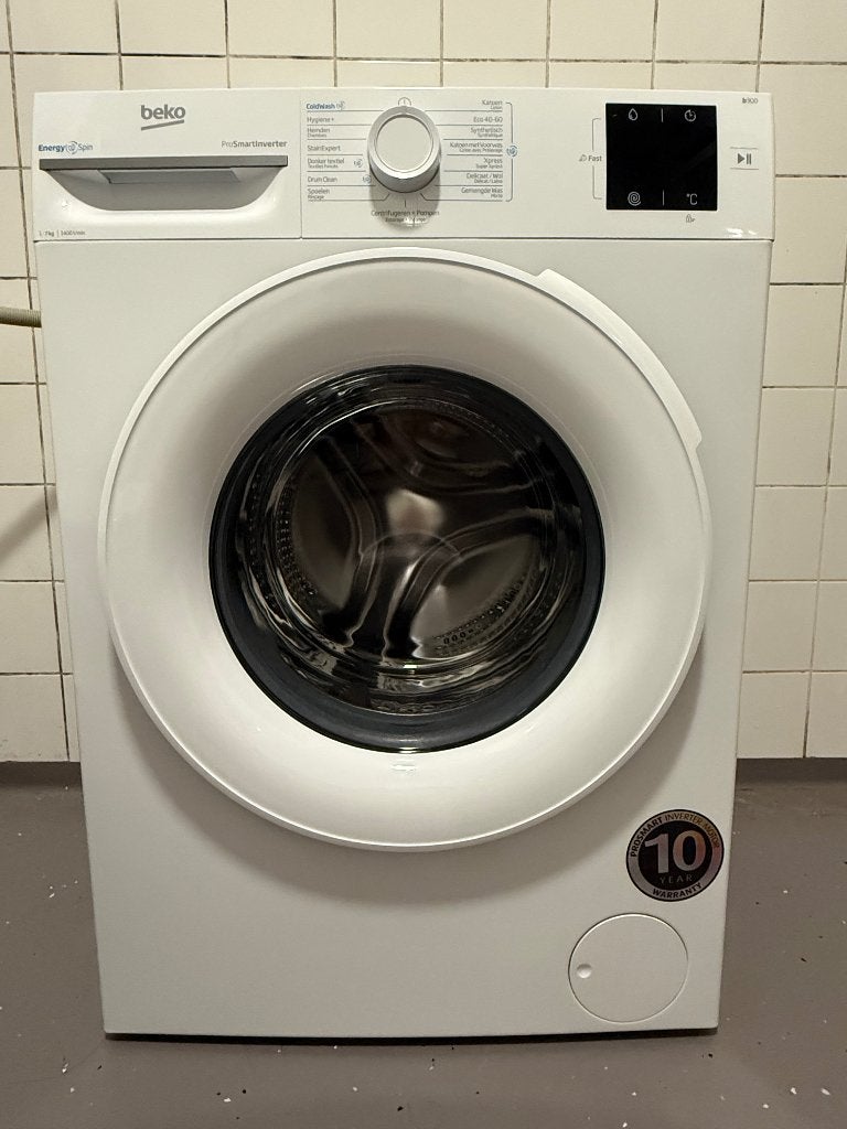 Beko washing machine - 7kg/1400rpm - pick-up only, Ophalen, Zo goed als nieuw, Voorlader, Kort programma