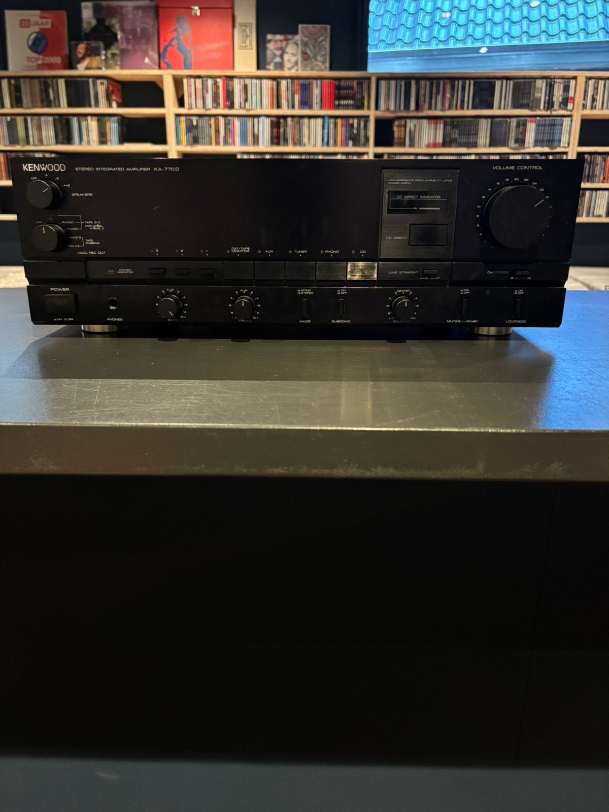 Kenwood KA-770D Amplifier, Gebruikt, 120 watt of meer, Stereo, Ophalen