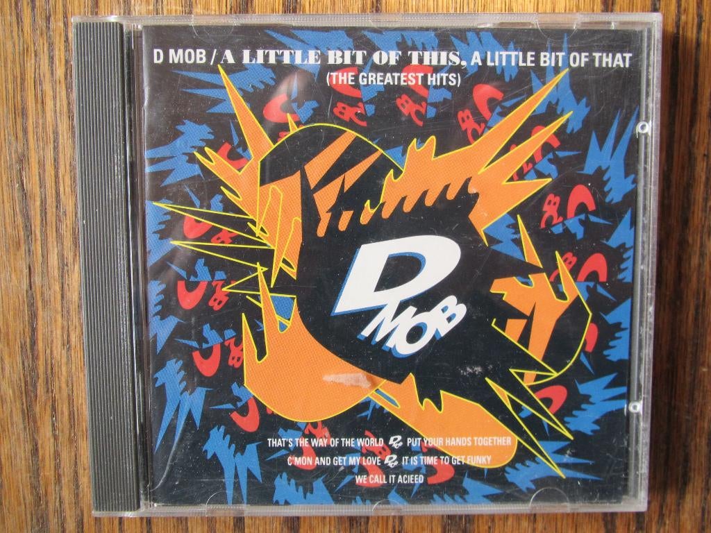 A Little Bit Of This, A Little Bit of That - D Mob, Cd's en Dvd's, Cd's | Dance en House, Ophalen of Verzenden, Gebruikt, Dance Populair