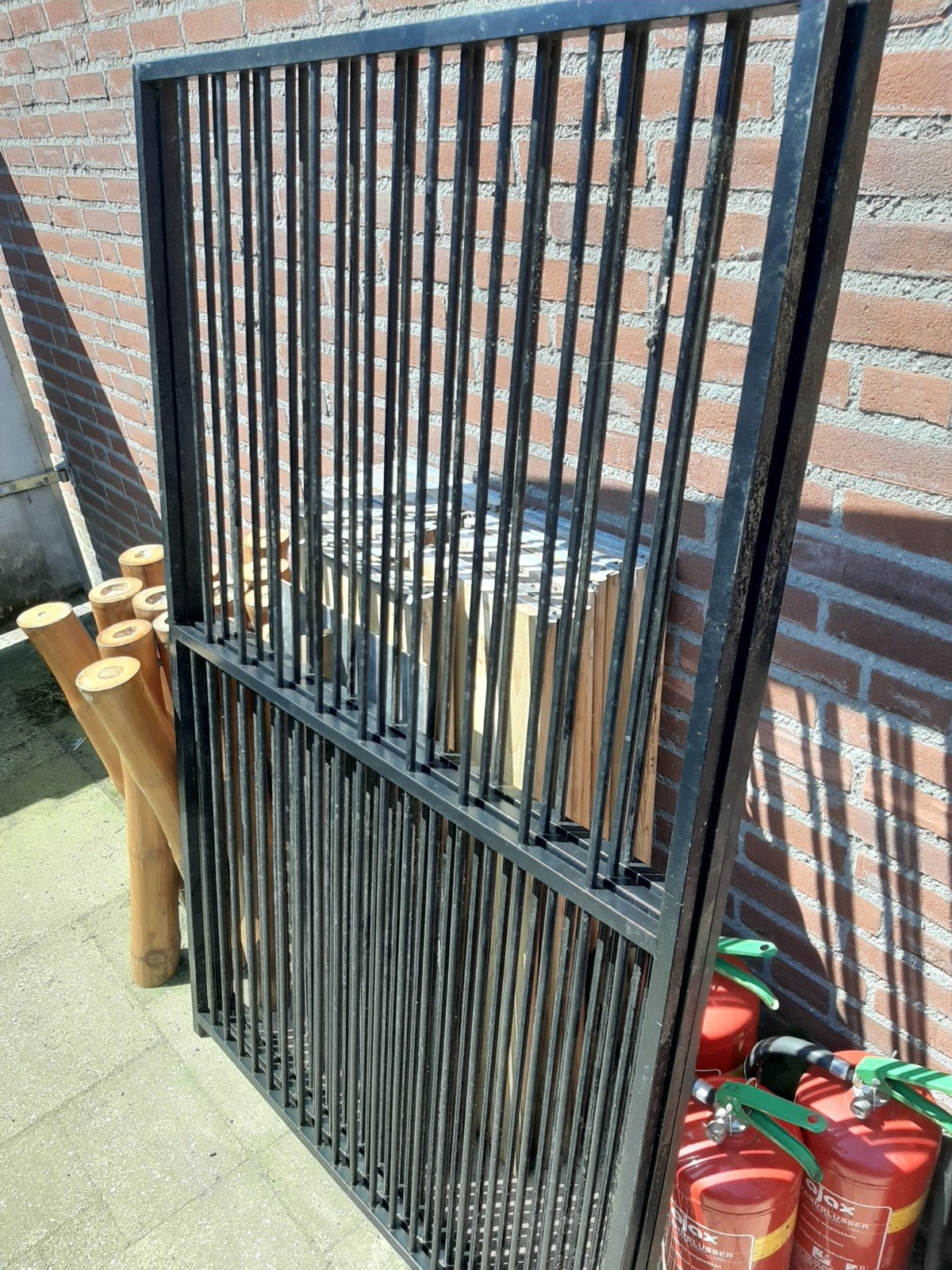 Nette binnen kennel, Dieren en Toebehoren, Hondenhokken, Zo goed als nieuw, Hondenkennel, 100 cm of meer, 110 cm of meer, Ophalen