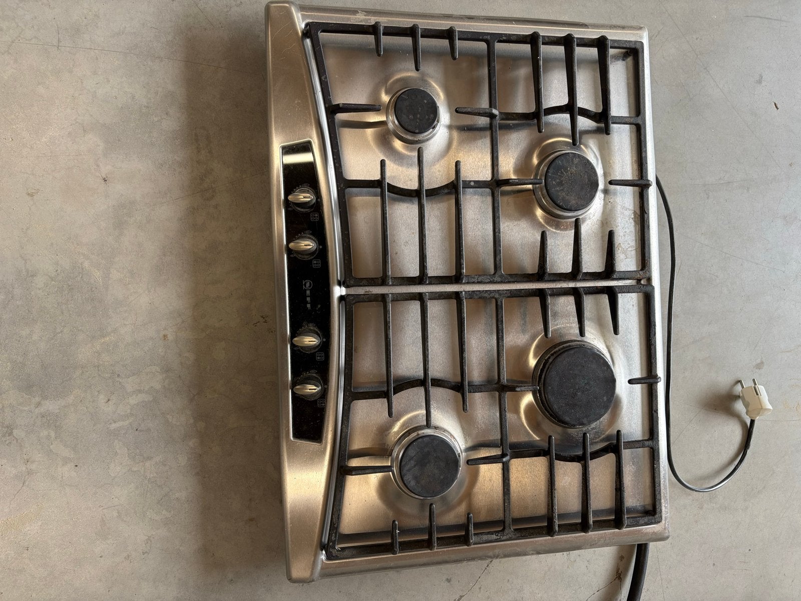 Neff 4-pits gasfornuis - Inbouw - Gebruikt, Ophalen, Gebruikt, Minder dan 85 cm, 60 cm of meer