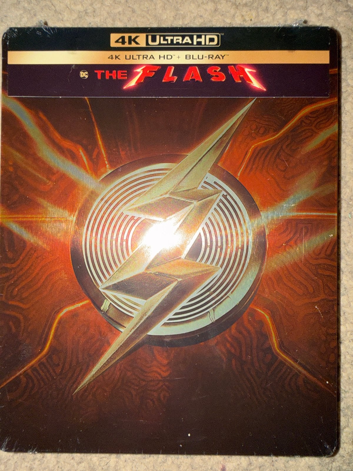 The Flash 4K Ultra HD + Blu-ray Steelbook Nieuw, Engels, Verzenden, Speciale editie, Nederlands