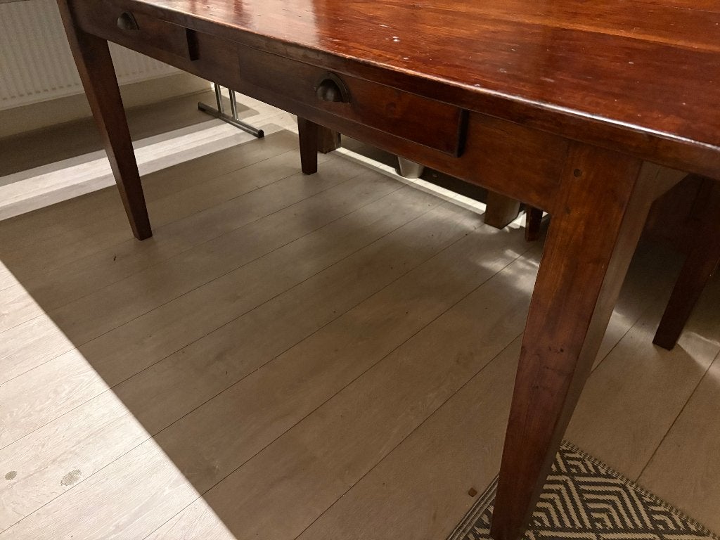 Robuuste Eiken Landelijke Kloostertafel., Ophalen, Gebruikt, Landelijke Kloostertafel, Eikenhout