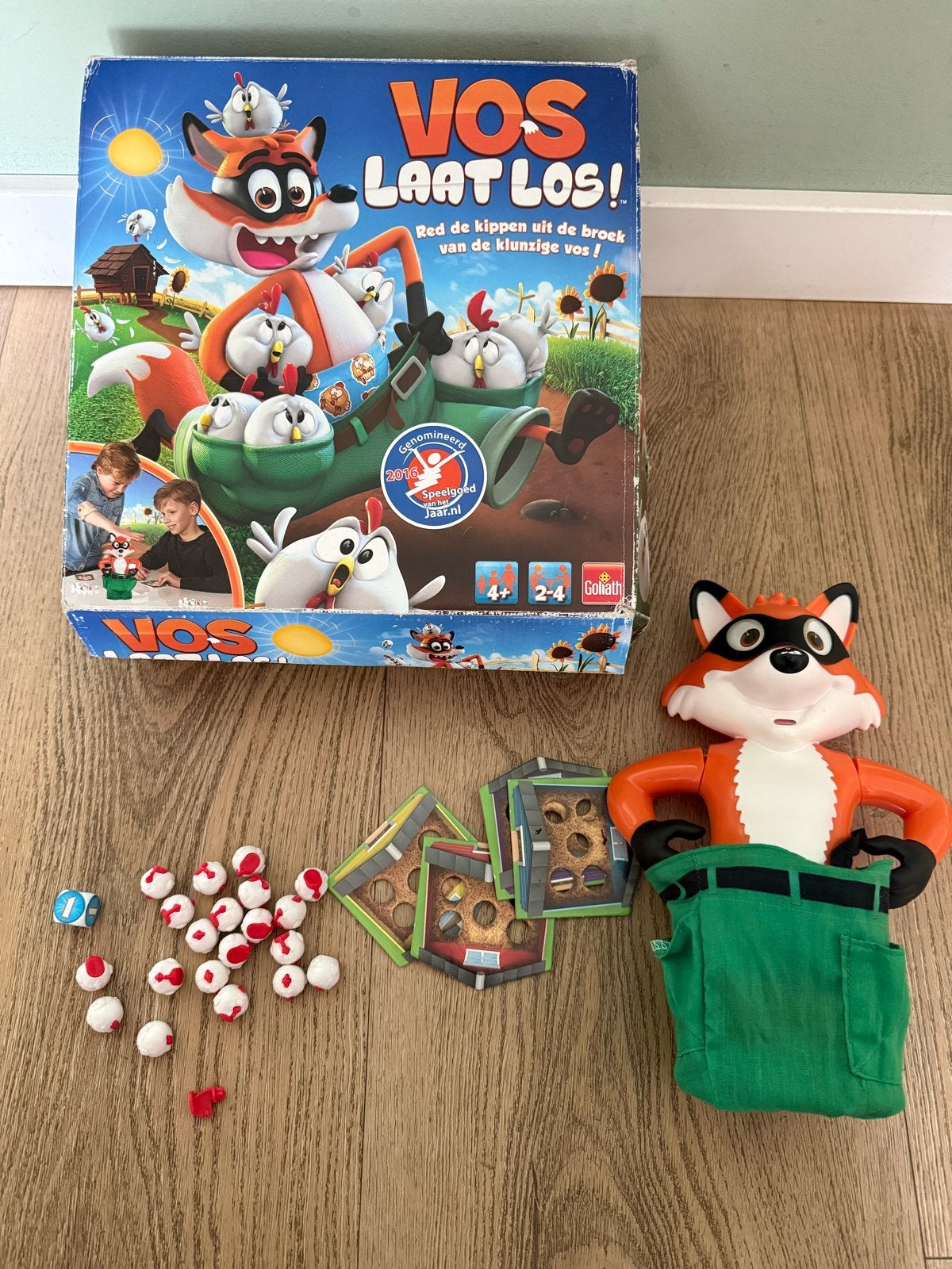 Vos Laat Los spel, Drie of vier spelers, Ophalen of Verzenden, Gebruikt