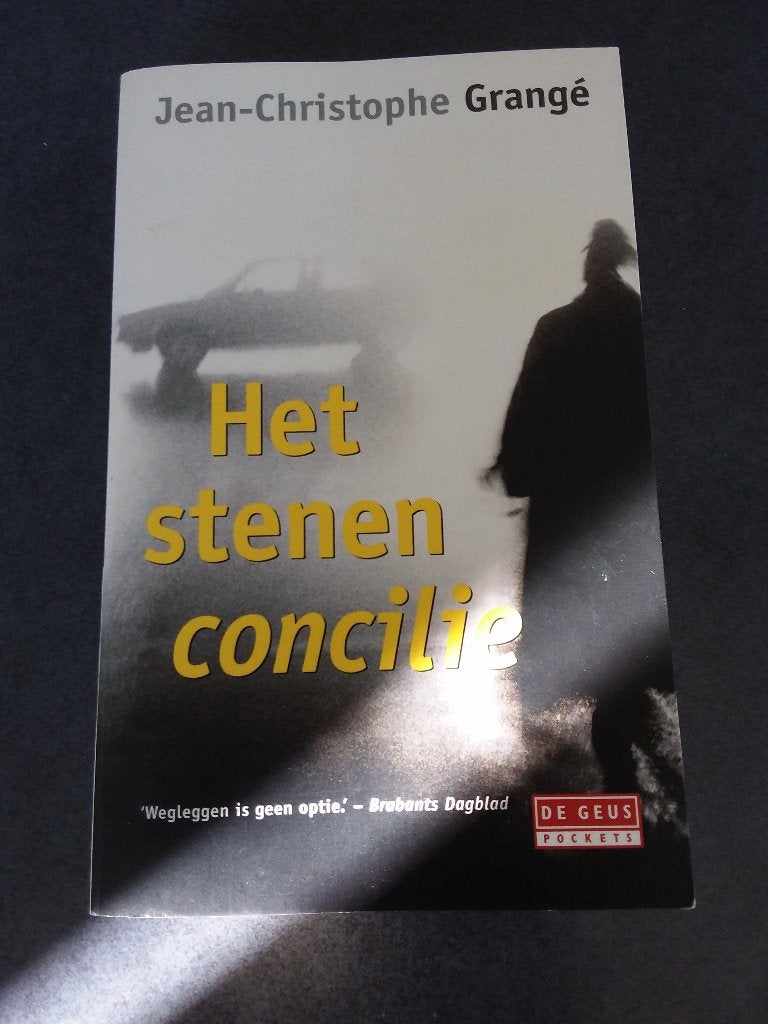 Jean-Christophe Grange - het stenen concilie, Ophalen of Verzenden, Zo goed als nieuw
