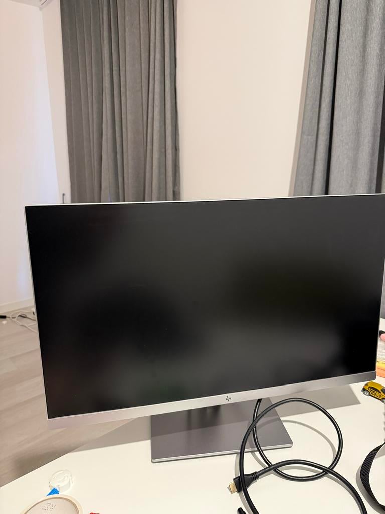 HP E273 27 inch Monitor - Perfect voor Werk!, Ophalen, Gebruikt, IPS, In hoogte verstelbaar